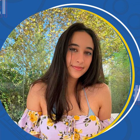 Card de aprovação de Gabriela Houch
