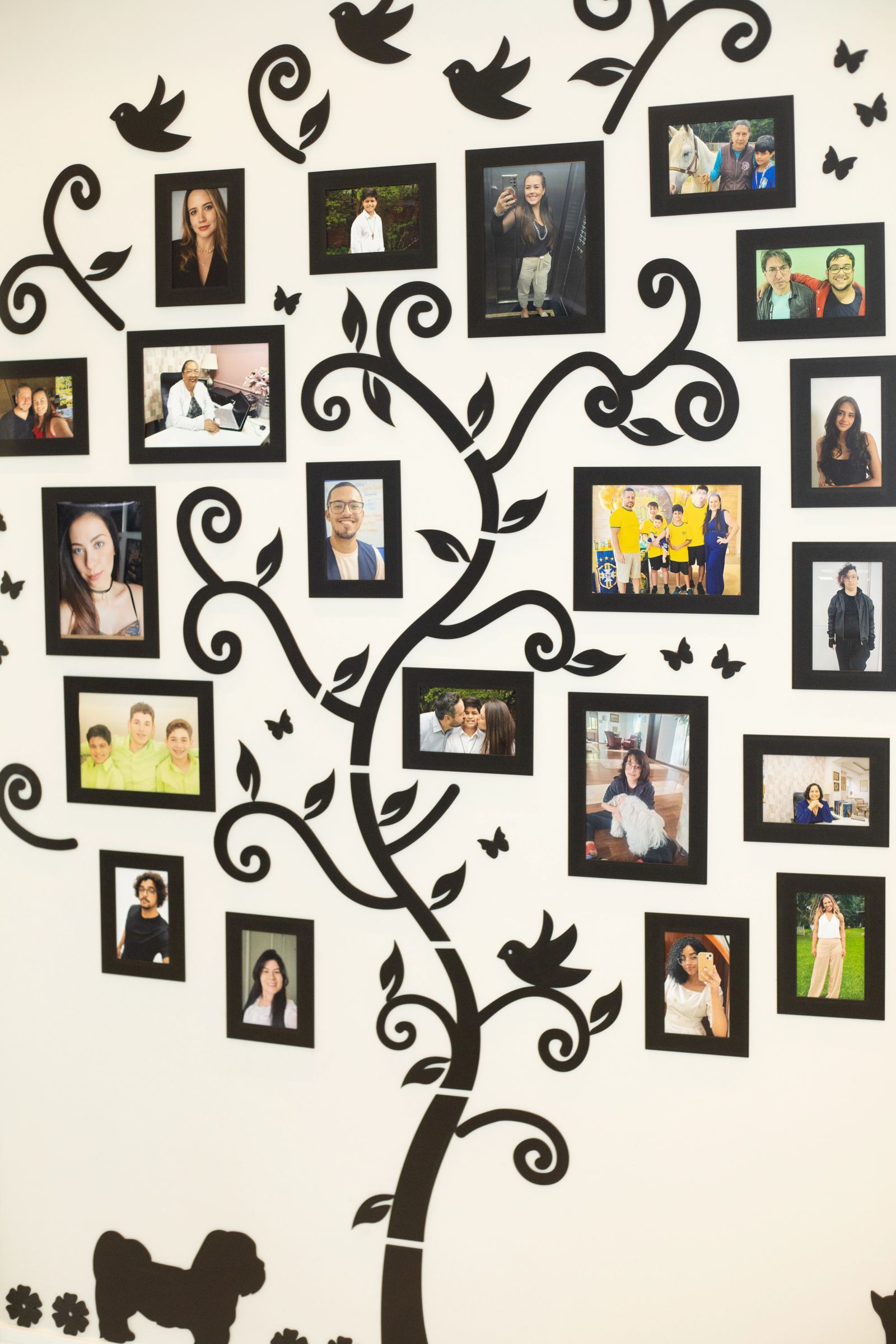 Mural das famílias